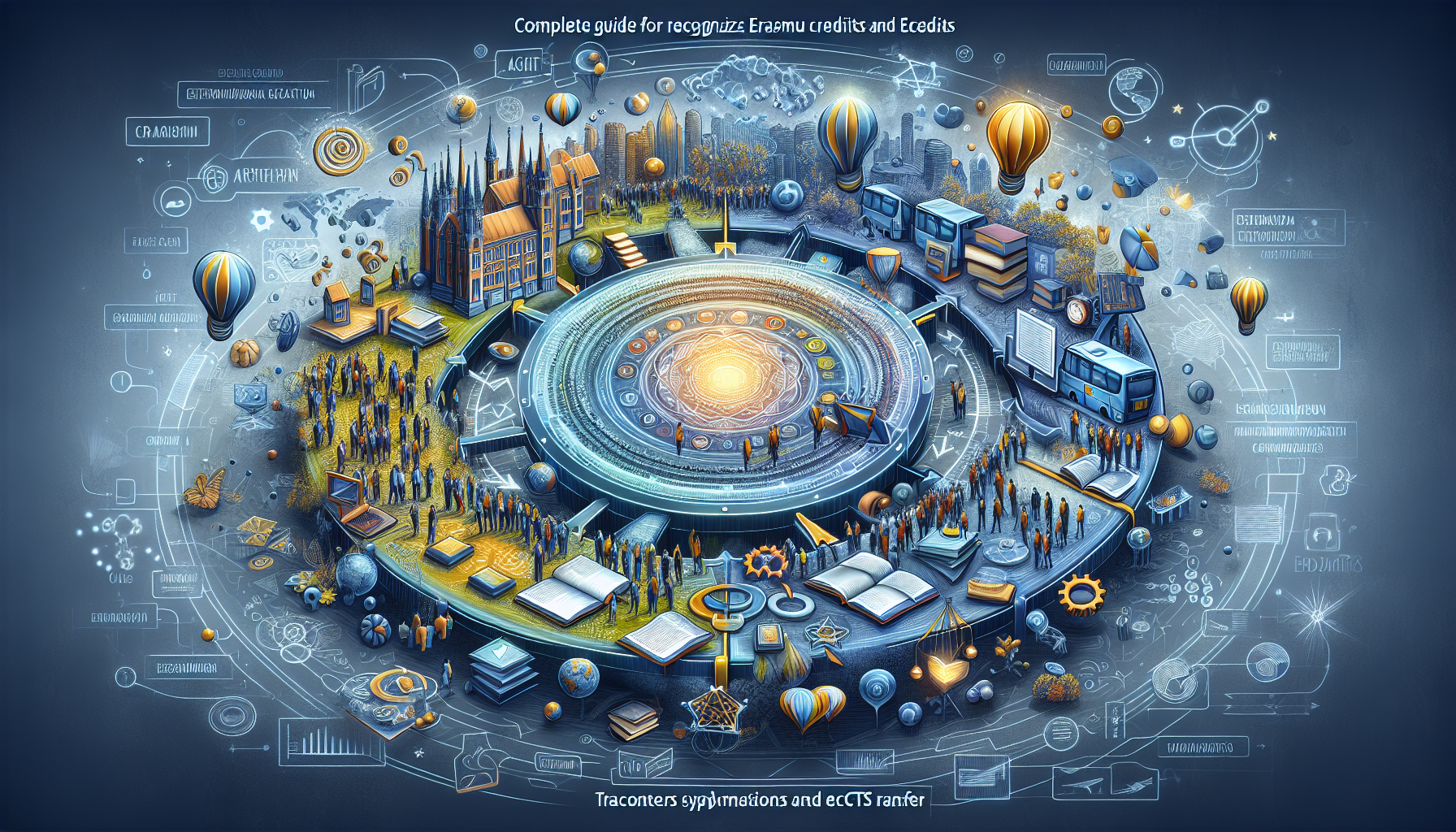 Ghid complet pentru recunoașterea creditelor Erasmus ACOM și transferul ECTS